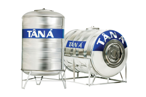 Bồn nước inox Tân Á {Nằm ngang & Đứng} SUS.304