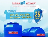 Bồn nhựa Đại Thành THẾ HỆ MỚI bảo hành bao nhiêu năm?