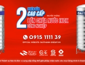 5 dòng cao cấp: BỒN NƯỚC INOX TÂN Á ĐẠI THÀNH Truyền Thống