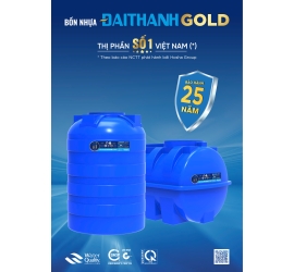 Xem giá: bồn nhựa gold〖500L -10.000L〗 ĐẠI THÀNH