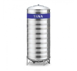 Bồn nước inox Tân Á 15.000 đứng 「Φ2200–1.0mm」 SUS.304