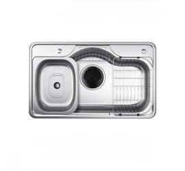 Chậu rửa inox WKJ.08551 Wonang Korea {kép} SUS304