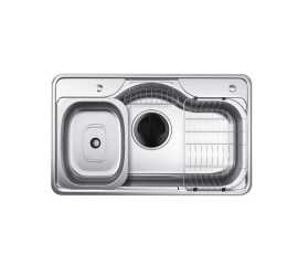 Chậu rửa inox WKJ.08551 Wonang Korea {kép} SUS304
