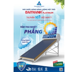 Xem giá: máy năng lượng mặt trời platinum〖150L - 300L〗ĐẠI THÀNH